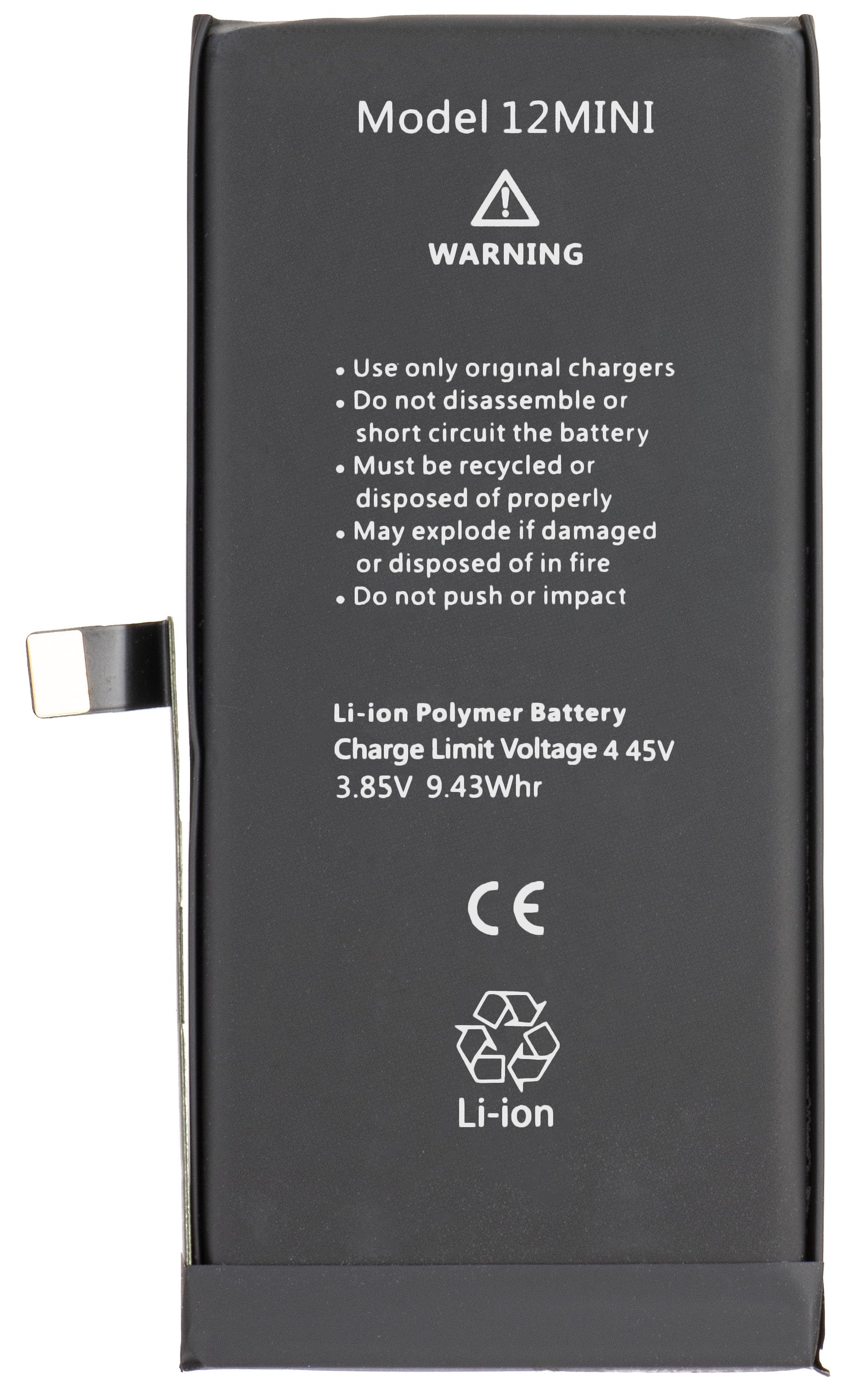 Battery Apple iPhone 12 mini, High Capacity