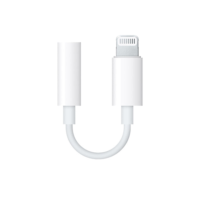 Lightning to 3.5mm OEM Audio Adapter, White