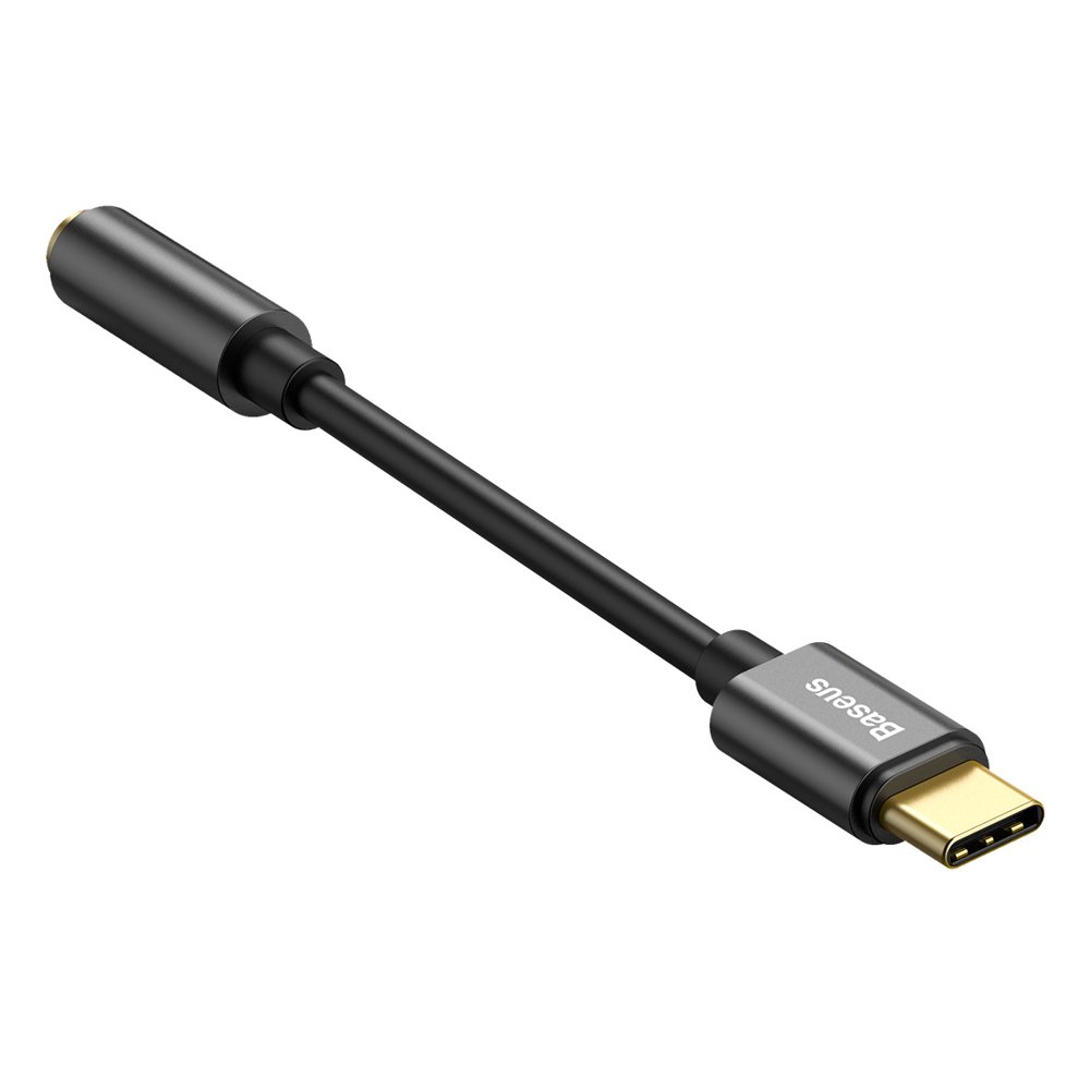 USB-C to 3.5mm Audio Adapter Baseus L54, Black CATL54-01