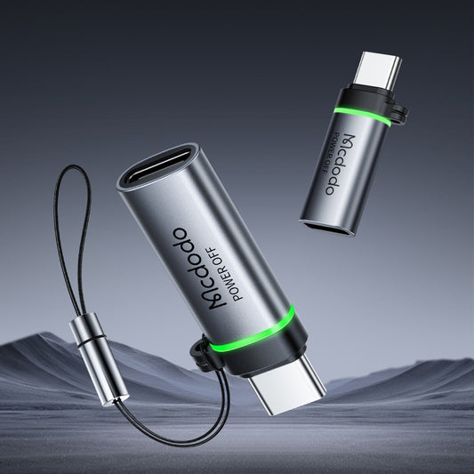 USB-C Data and Charging Adapter - USB-C McDodo OT-2450 Power Off, Black