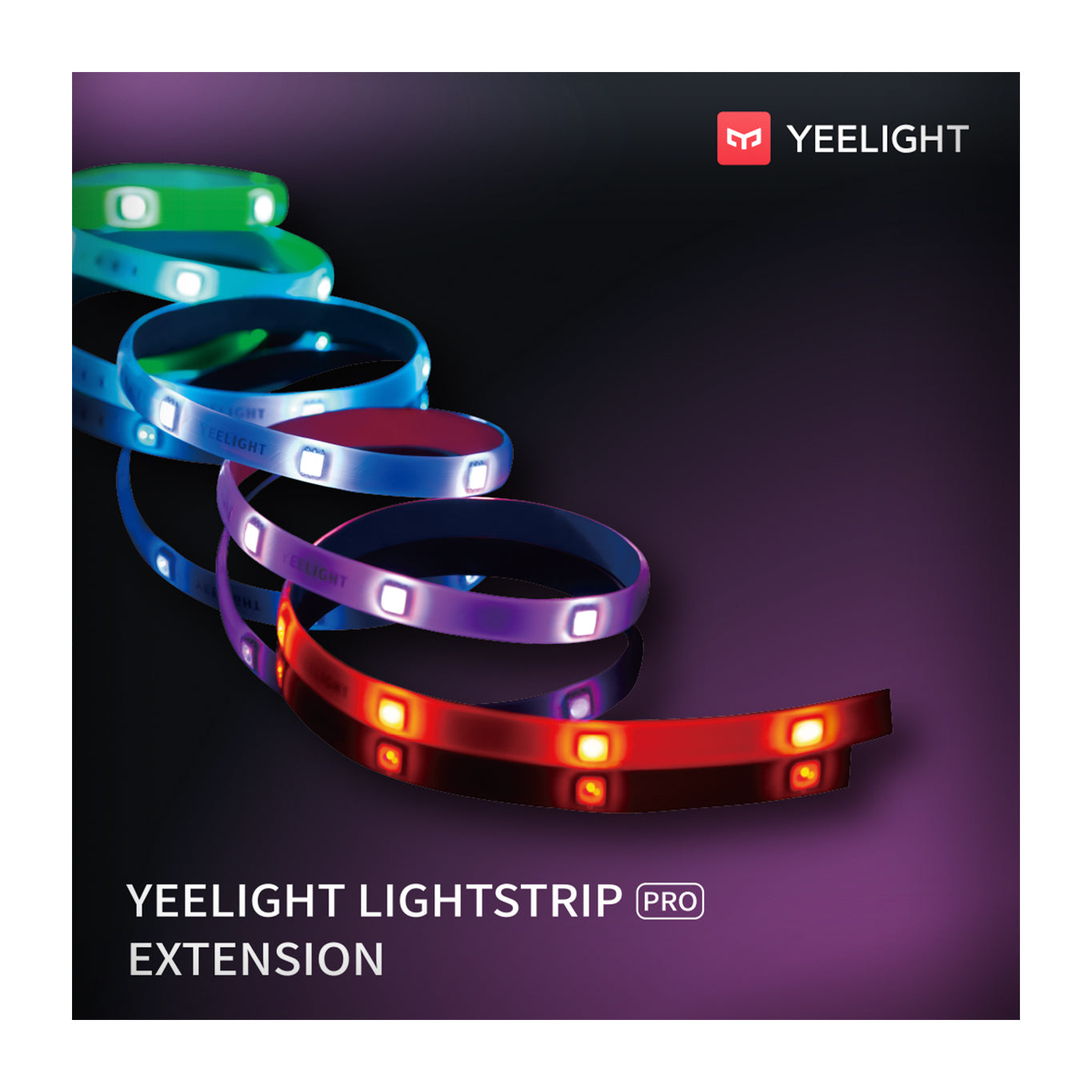 Yeelight Pro LED Strip, Extension, RGB, 1m YLDD07