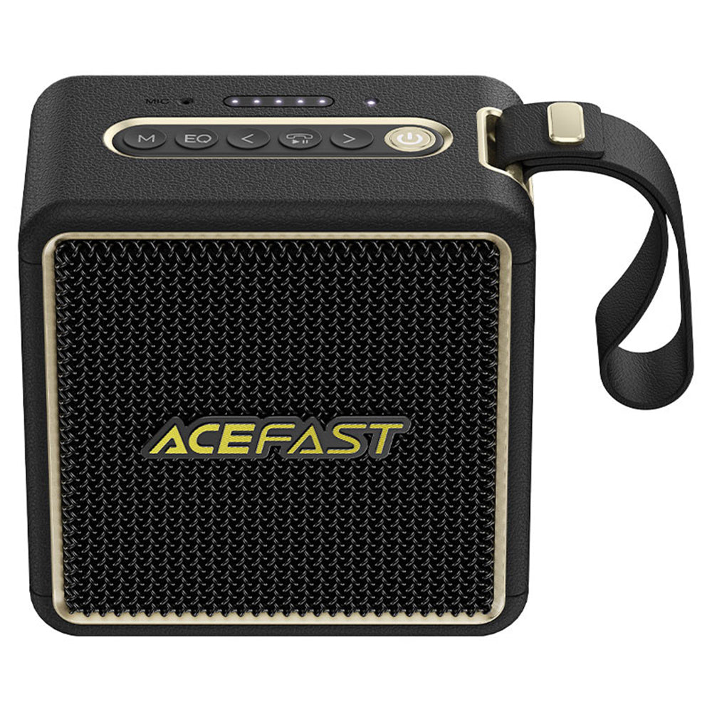 Acefast K3 Nano Portable Bluetooth Speaker, 1 x 30W - 1 x 16W, RGB, Waterproof, Black