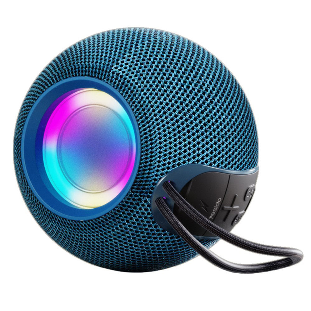 Yesido YSW13 Portable Bluetooth Speaker, 5W, RGB, Blue