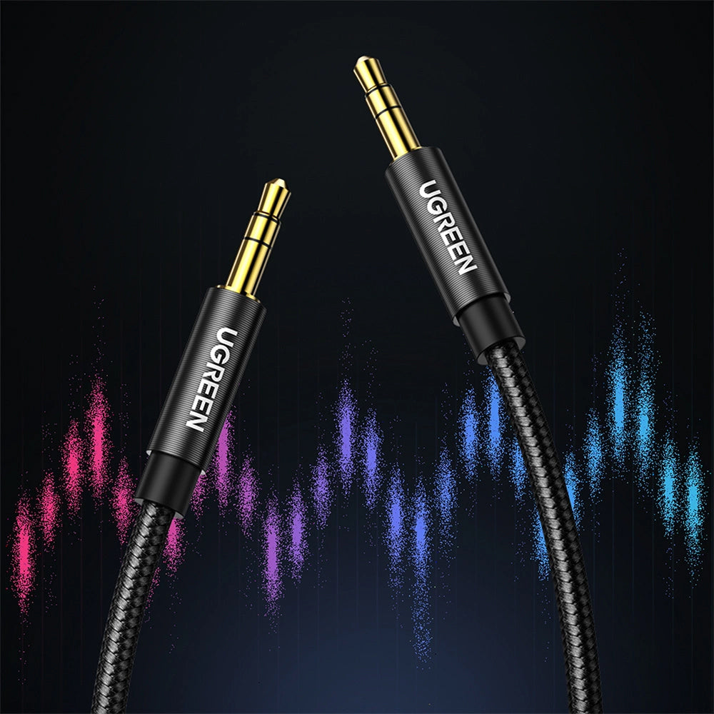 UGREEN AV112 3.5mm - 3.5mm Audio Cable, 2m, Black