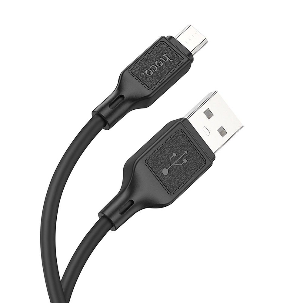 HOCO X90 USB-A - microUSB Data and Charging Cable HOCO X90, 18W, 1m, Black
