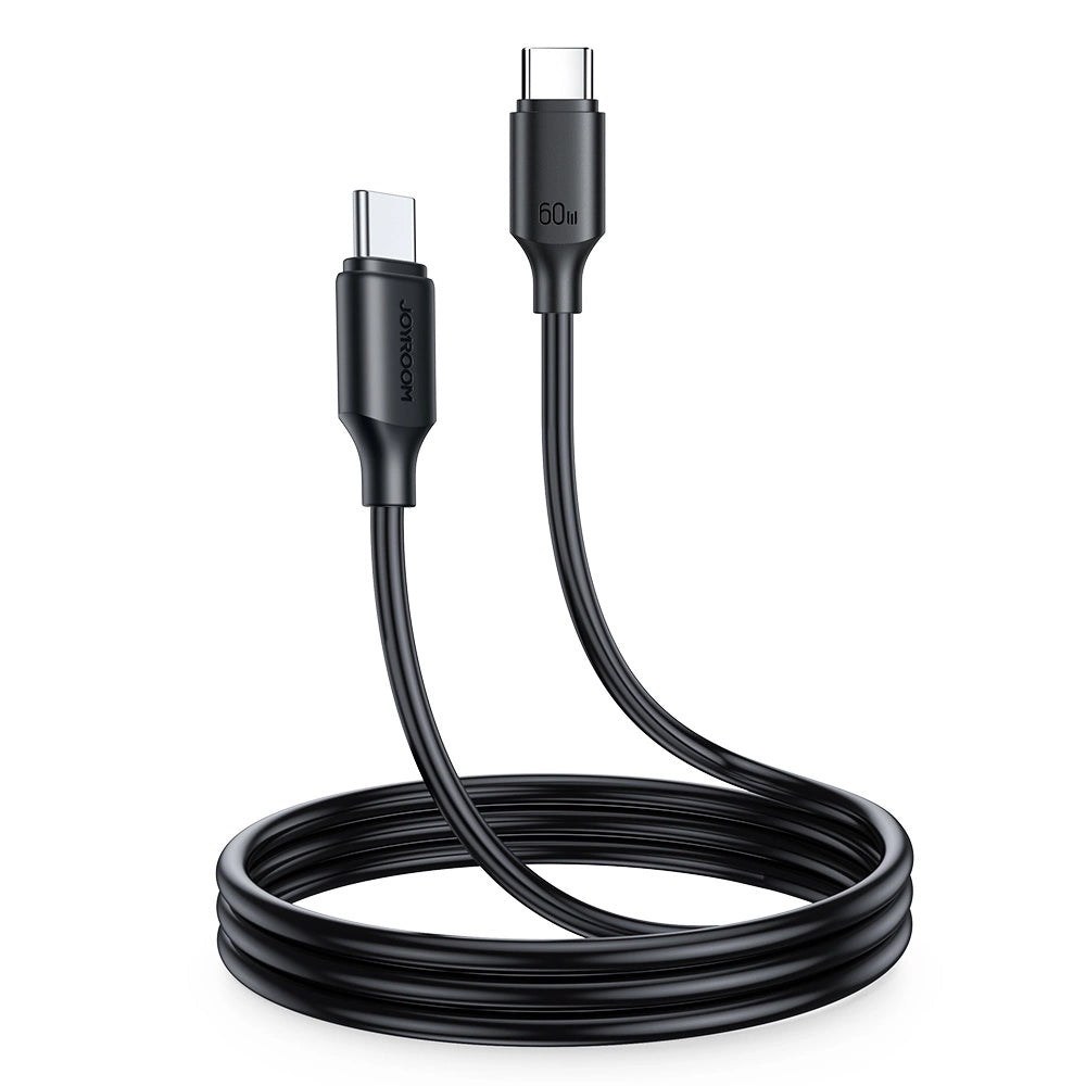 USB-C Data and Charging Cable - USB-C Joyroom S-A9, 60W, 1m, Black