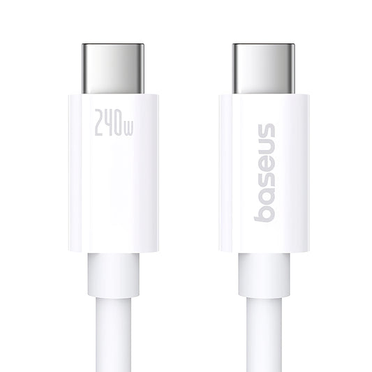 USB-C Data and Charging Cable - USB-C Baseus Superior Series 2, 240W, 1m, White P10365200211-02