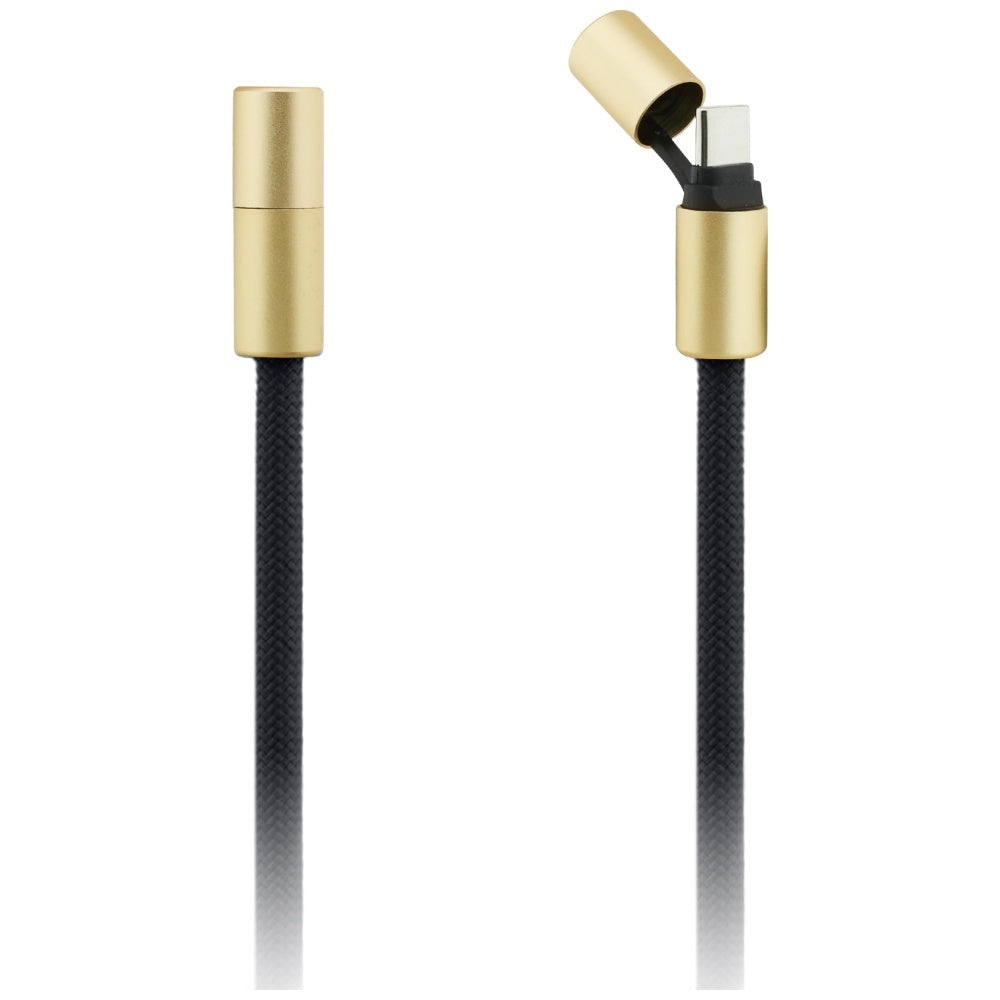 USB-C to USB-C Data and Charging Cable Guess CBDY 4G Charm, 100W, 1.5m, Black