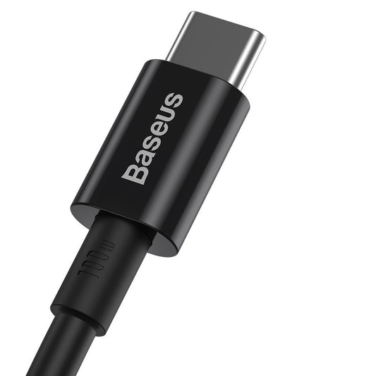 USB-C Data and Charging Cable - USB-C Baseus Superior Series, 100W, 2m, Black CATYS-C01