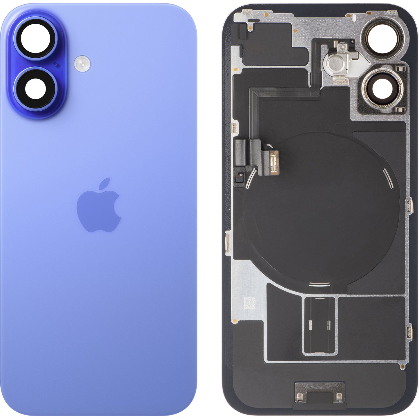Apple iPhone 16 Battery Cover, Blue (Ultramarine), Premium Swap