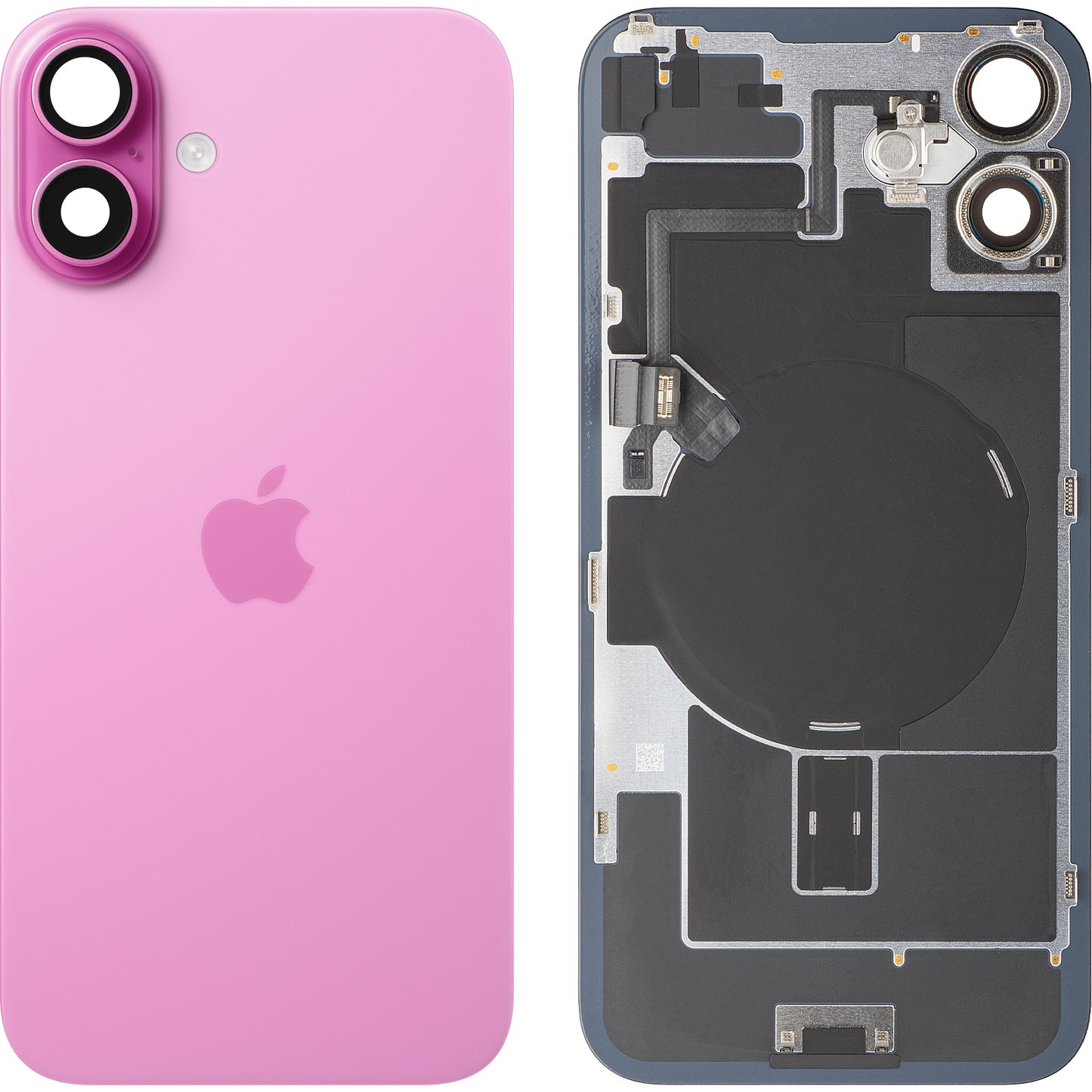 Apple iPhone 16 Plus Battery Cover, Pink, Premium Swap