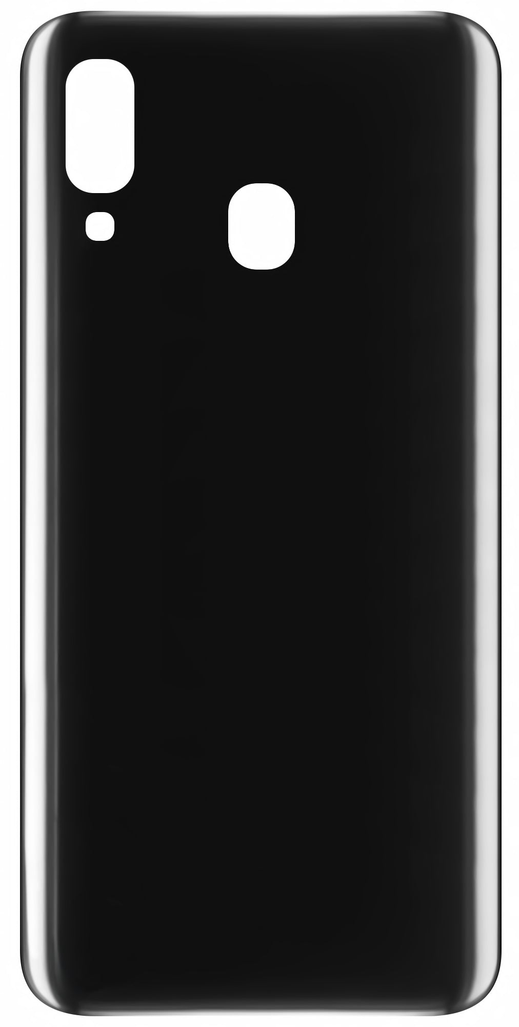 Battery Cover compatible with Samsung Galaxy A40 A405, Black