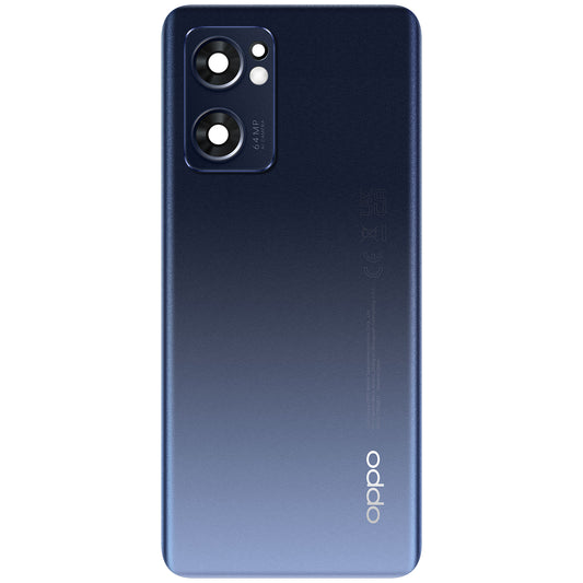 Battery Cover Oppo Find X5 Lite / Reno7 5G, Starlight Black, Swap