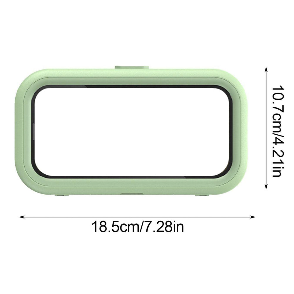Techsuit LC-999 Wall Case with Touch Membrane for Phone, Waterproof, Rose Gold