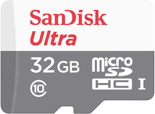 SanDisk Ultra Android microSDHC Memory Card microSDHC, 32Gb, Class 10 / UHS-1 U1 SDSQUNR-032G-GN3MN SDSQUNR-032G-GN3MN