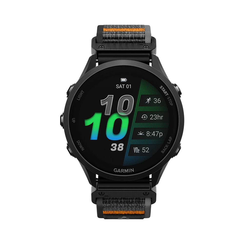 Spigen Athlex Air Strap for Garmin Watch Fenix / Forerunner / Approach Series, 22mm, Black Orange AMP11426