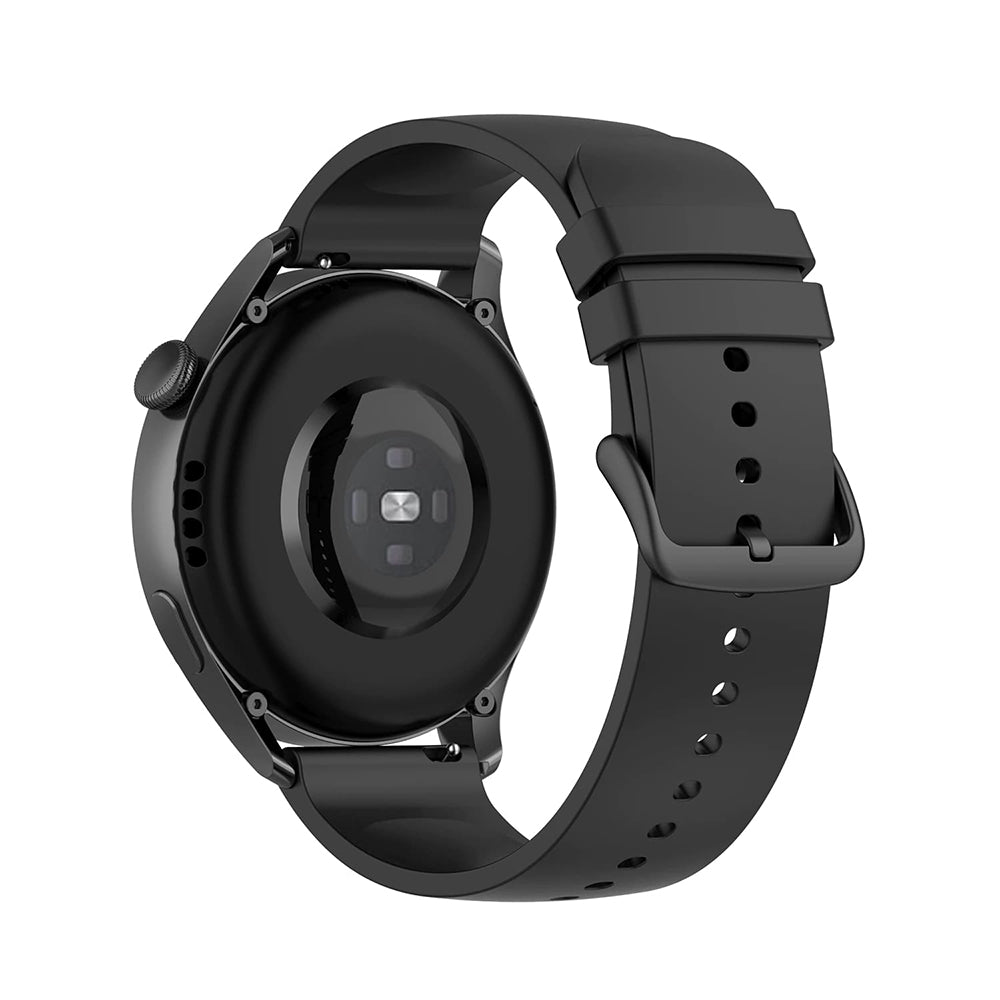 Techsuit W001 Strap for Samsung Galaxy Watch / Huawei Watch Series, 20mm, Black