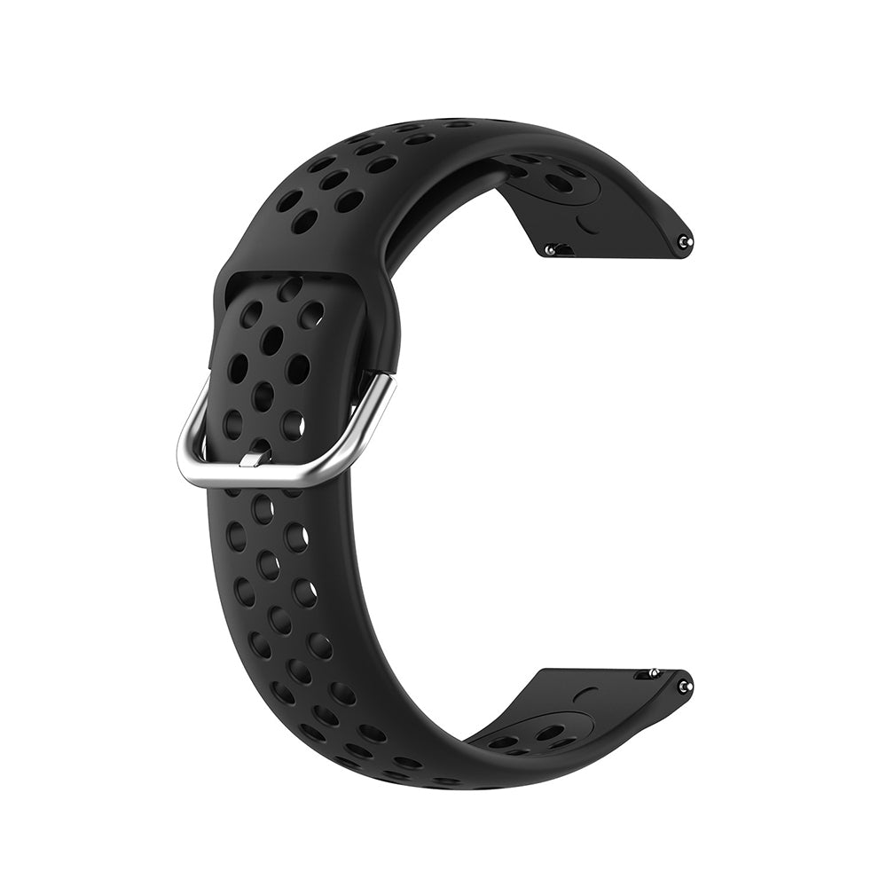 Techsuit W004 Strap for Samsung Galaxy Watch / Huawei Watch Series, 22mm, Black