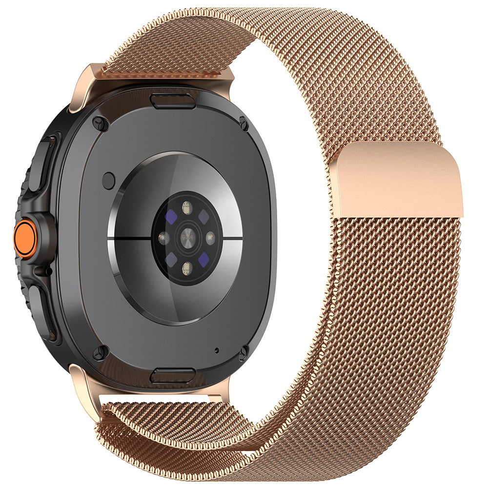Techsuit W009 Strap for Samsung Galaxy Watch9 / Watch8 / Watch8 Classic Series, Rose Gold