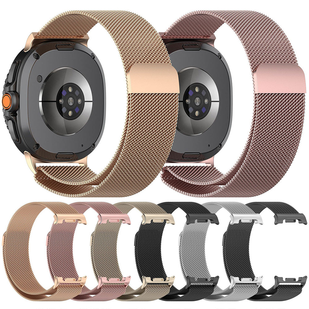 Techsuit W009 Strap for Samsung Galaxy Watch9 / Watch8 / Watch8 Classic Series, Rose Gold