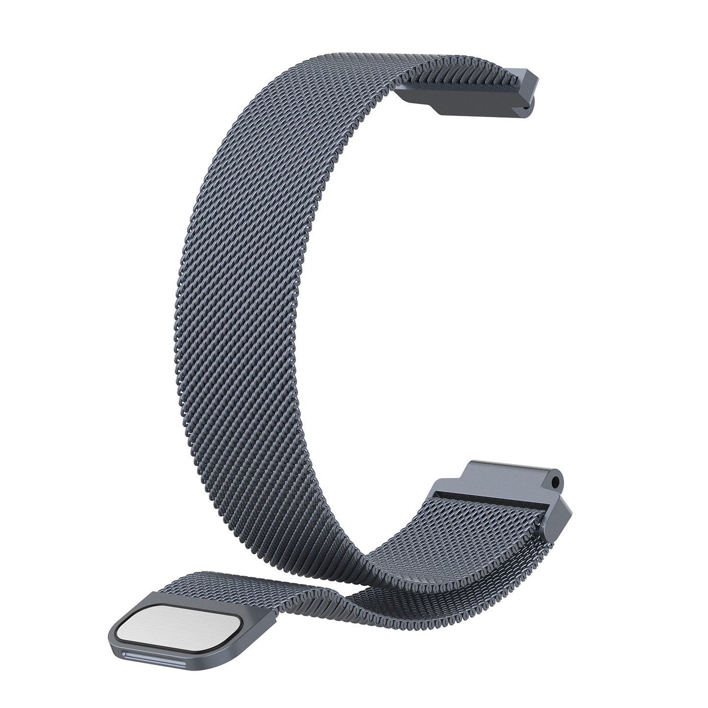 Techsuit W009 Strap for Samsung Galaxy Watch / Huawei Watch Series, 22mm, Silver
