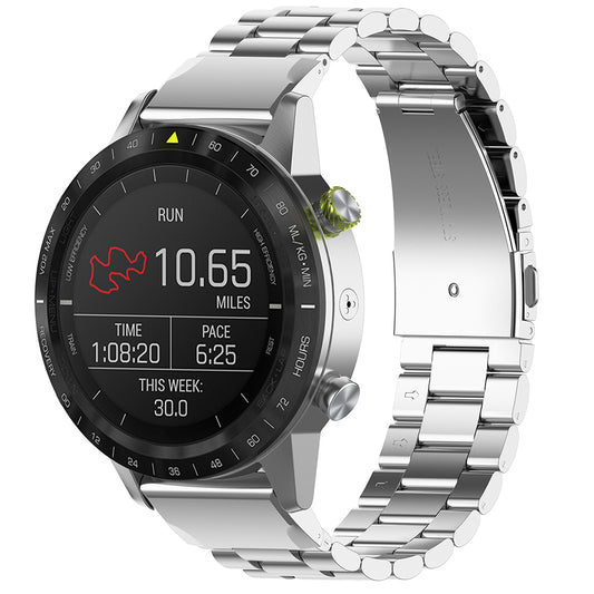 Techsuit W010 Strap for Garmin Watch Fenix Series, 26mm, Silver