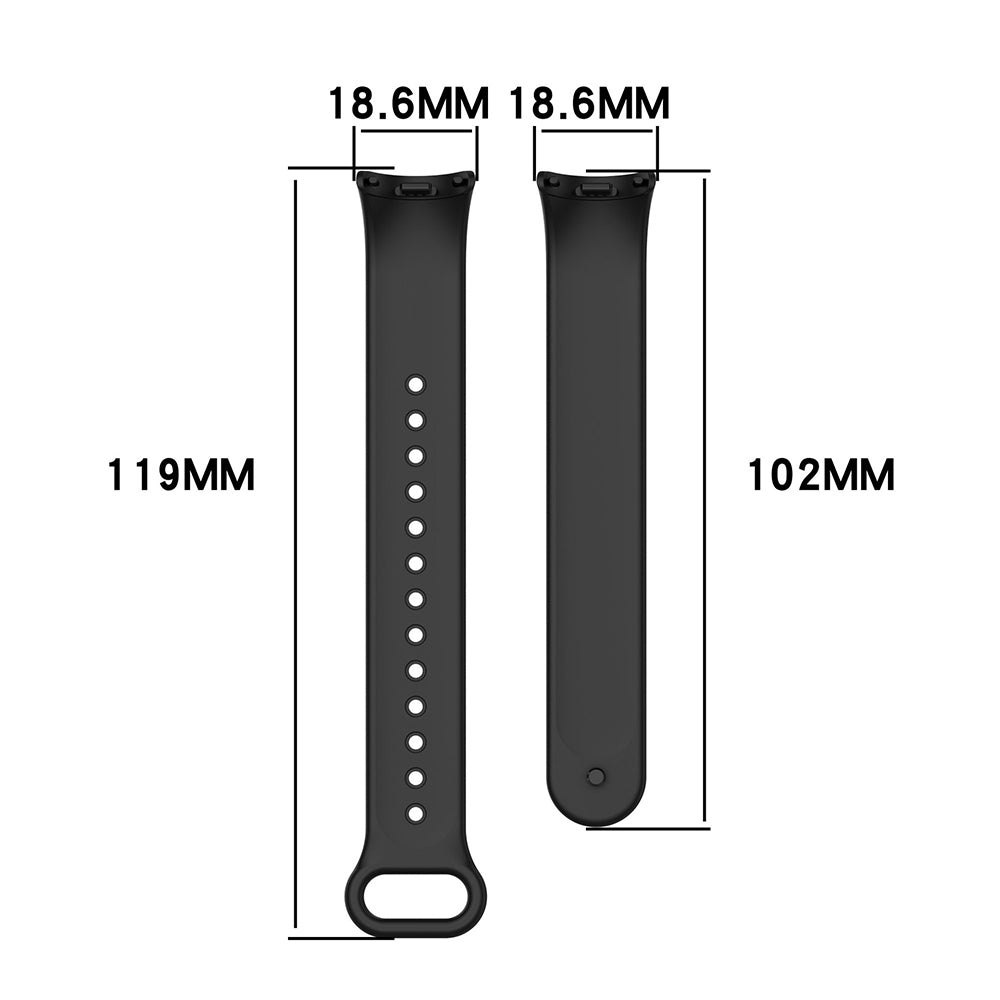 Techsuit W014 Strap for Xiaomi Smart Band 9 / 8, Pink