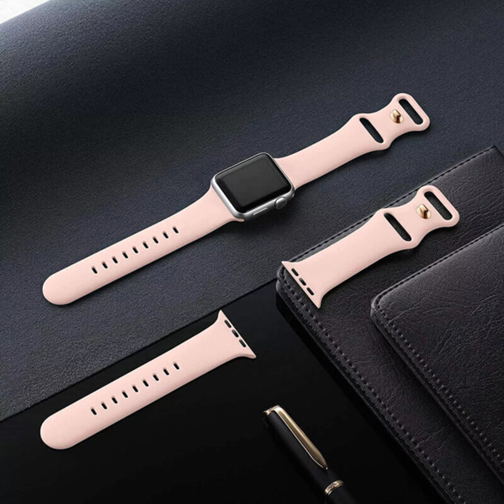 Techsuit W031 Strap for Apple Watch 42mm / 41mm / 40mm / 38mm Series, Dark Purple