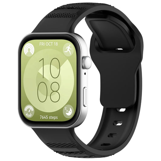 Techsuit W050 Strap for Huawei Watch Fit 4 Pro / Watch Fit 4 / Watch Fit 3, Black