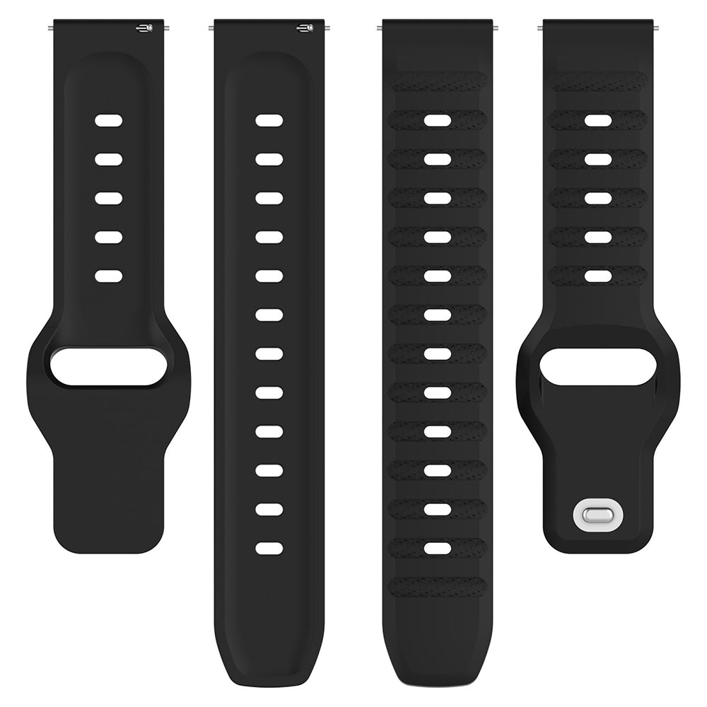 Techsuit W050 Strap for Huawei Watch / Xiaomi Watch Series, 22mm, Black