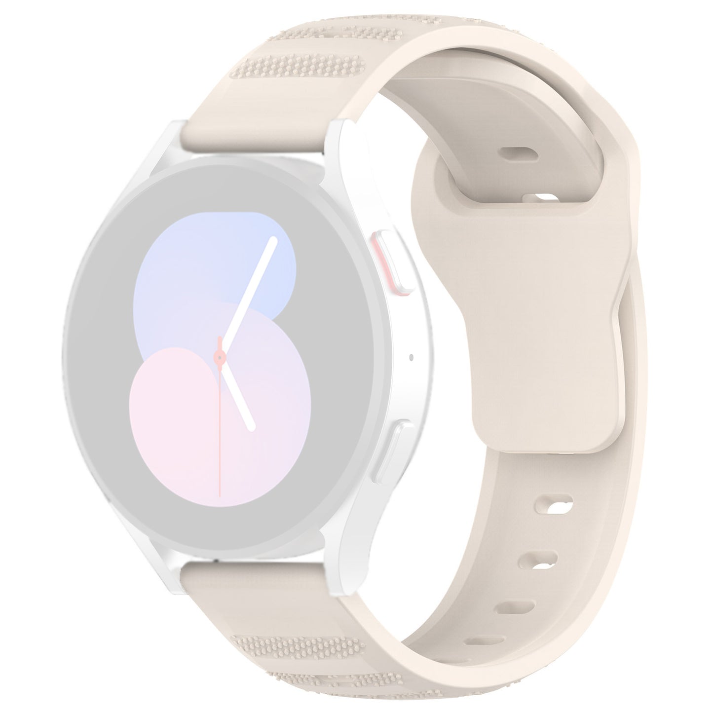 Techsuit W050 Strap for Samsung Galaxy Watch / Huawei Watch Series, 20mm, Beige