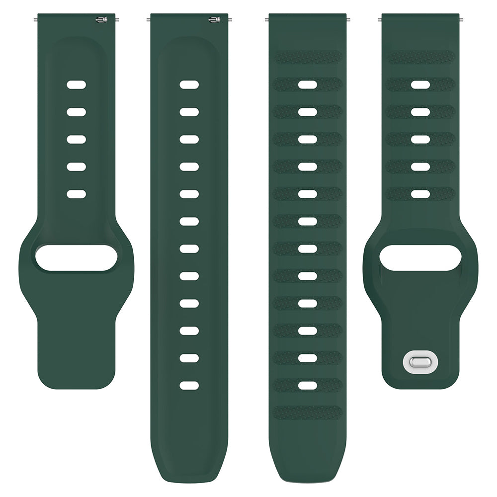 Techsuit W050 Strap for Samsung Galaxy Watch / Huawei Watch Series, 20mm, Green