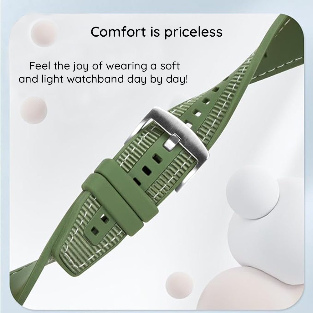 Techsuit W051 Strap for Apple Watch 42mm / 41mm / 40mm / 38mm Series, Gray
