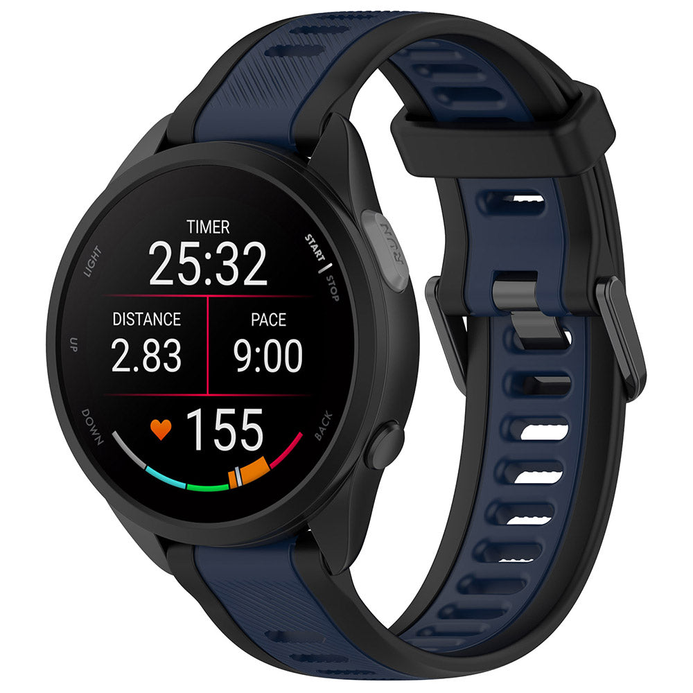 Techsuit W053 Strap for Huawei Watch / Garmin Watch Series, 18mm, Dark Blue