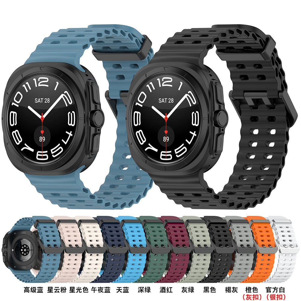 Techsuit W062 Strap for Samsung Galaxy Watch Ultra, Navy Blue
