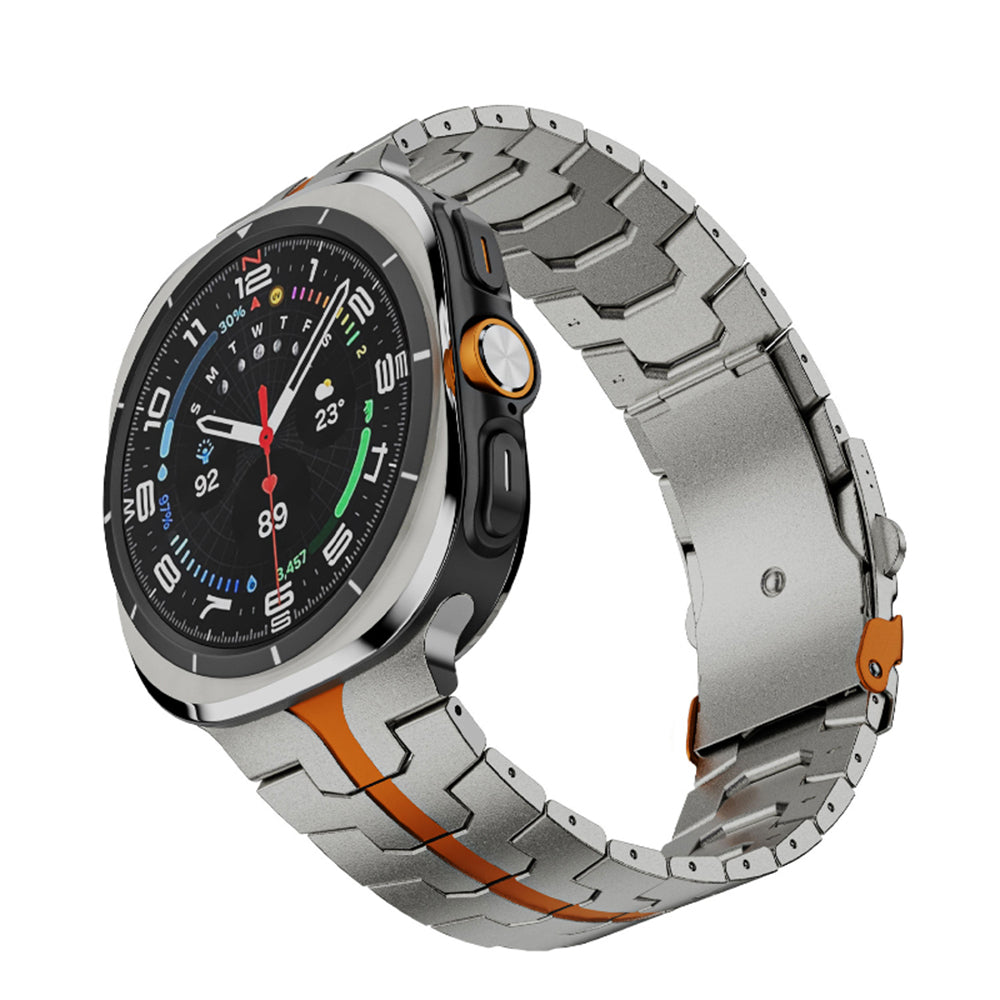 Techsuit W063 Strap for Samsung Galaxy Watch Ultra Series, Orange