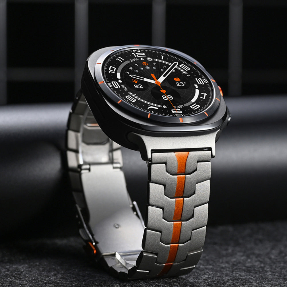 Techsuit W063 Strap for Samsung Galaxy Watch Ultra Series, Orange