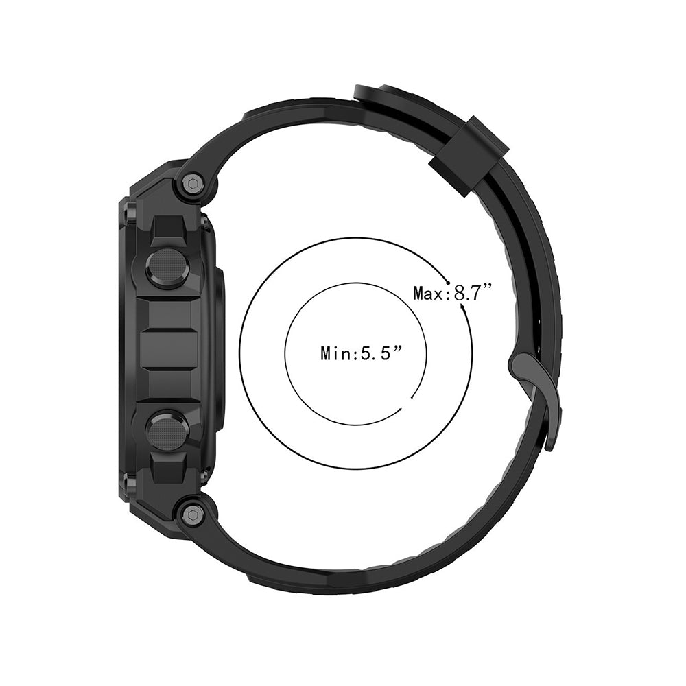Techsuit W067 Strap for Amazfit T-Rex Pro / T-Rex, Navy Blue