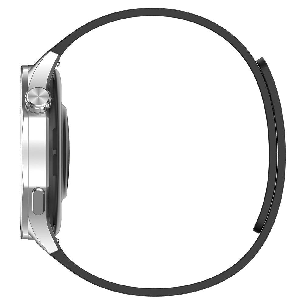 Techsuit W074 Strap for Samsung Galaxy Watch Series, 20mm, Black