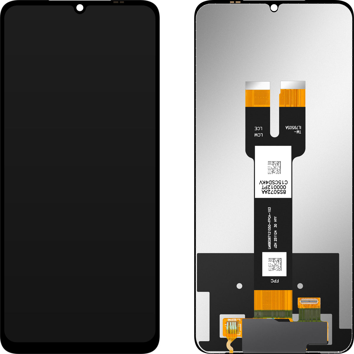 MP Touchscreen Display compatible with Samsung Galaxy A07 5G A076