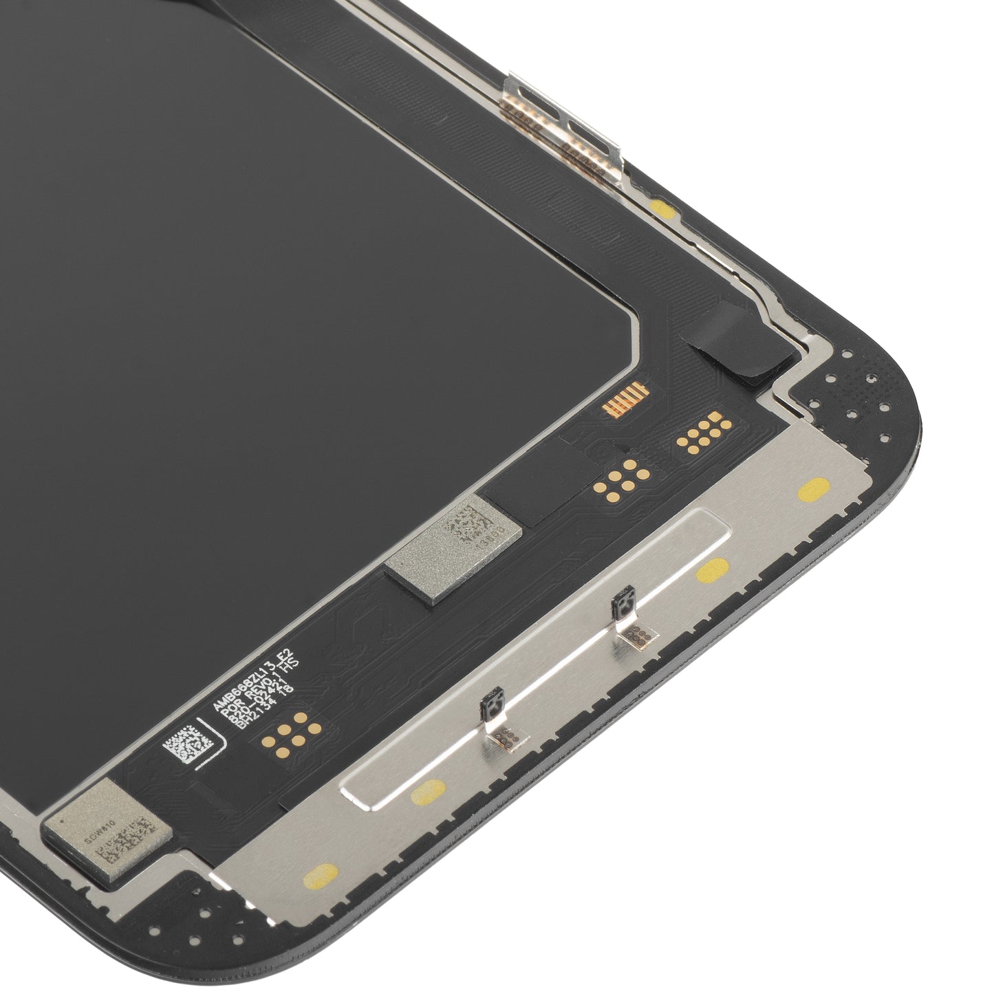 MP Touchscreen Display compatible with Apple iPhone 13 Pro Max, with Frame, Soft OLED IC Movable 120Hz FHD Version, Black