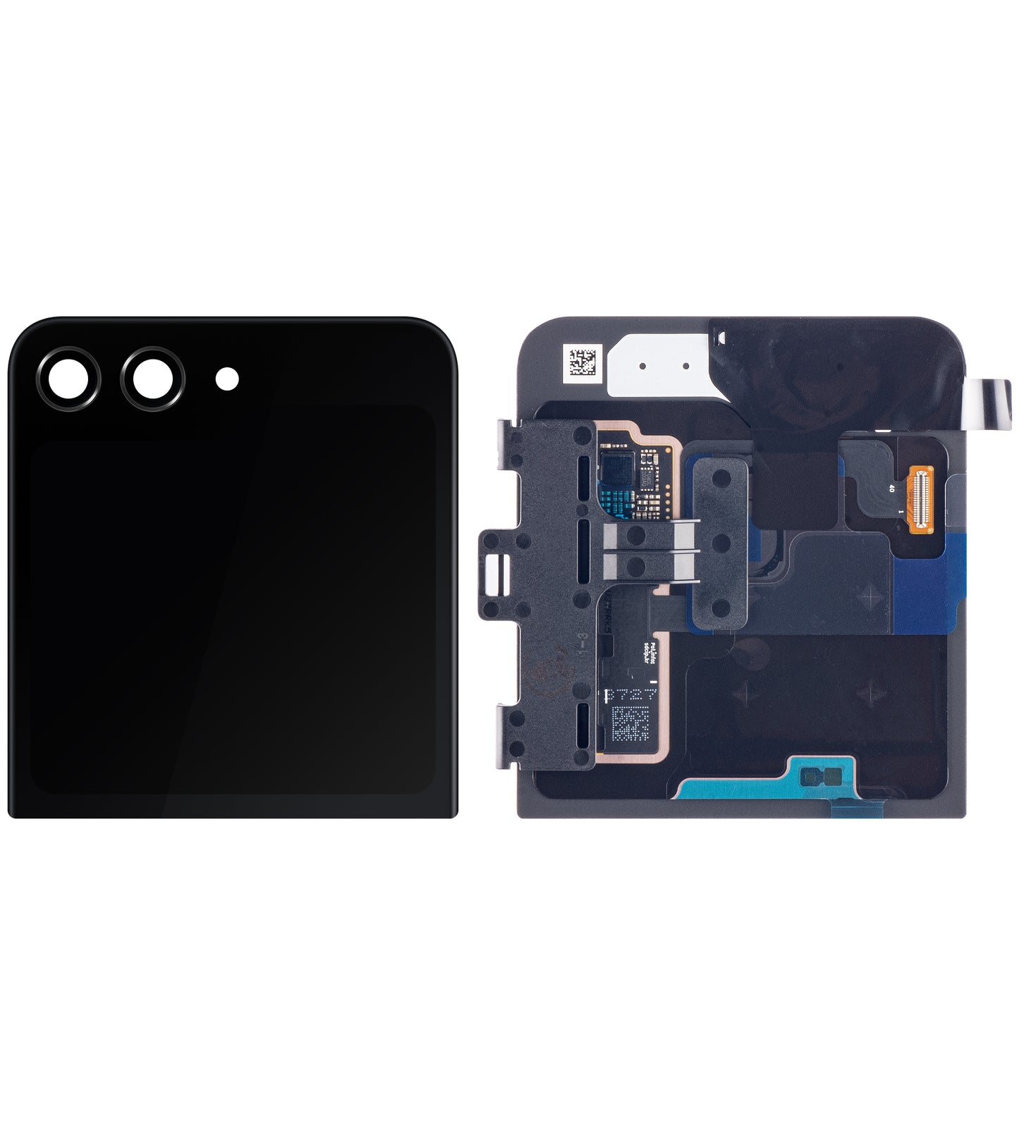 Touchscreen Display Samsung Galaxy Z Flip5 F731, Sub Outer, Grey (Graphite), Service Pack GH97-29135A