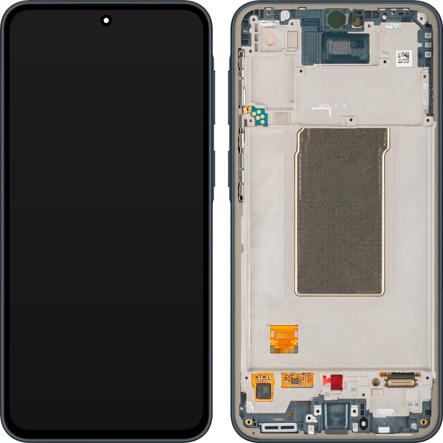 Samsung Galaxy A37 5G Touchscreen Display with Frame, Green (Graygreen), Service Pack GH82-39232B