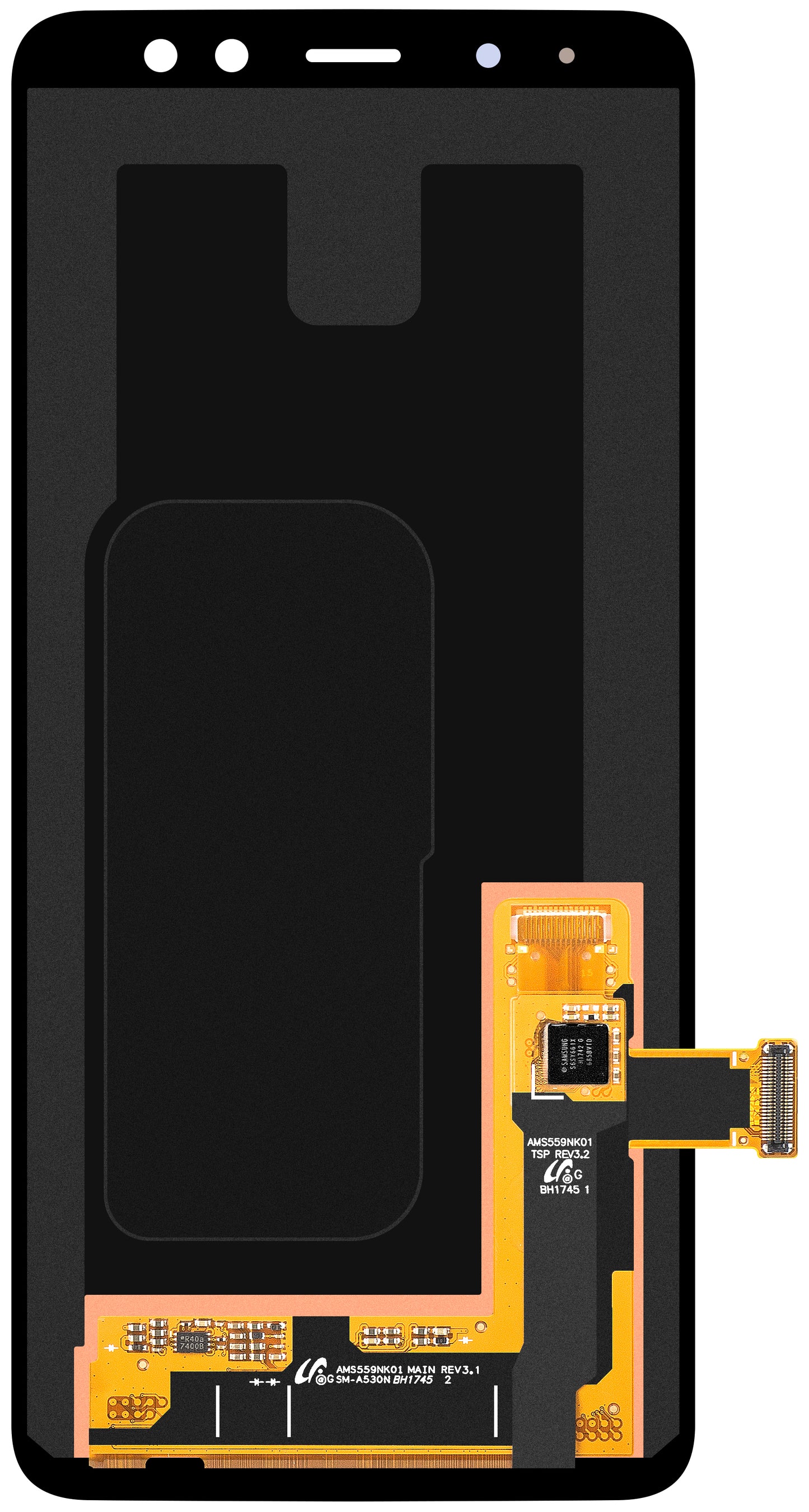 Touchscreen Display Samsung Galaxy A8 (2018) A530, Service Pack GH97-21406A