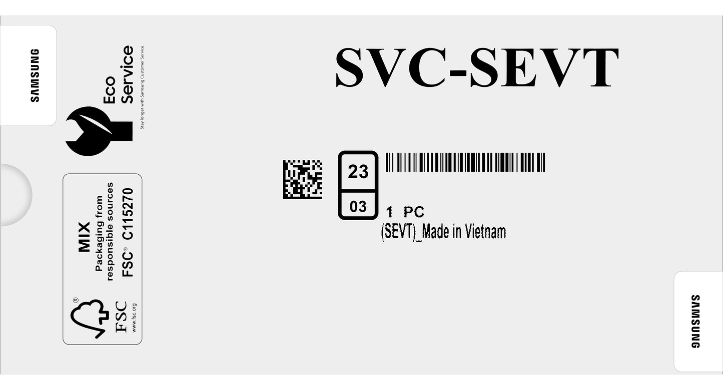 Samsung Galaxy Z Flip8 F776 / Z Flip7 F766 Touchscreen Display, Sub Inner, Service Pack GH82-37578A