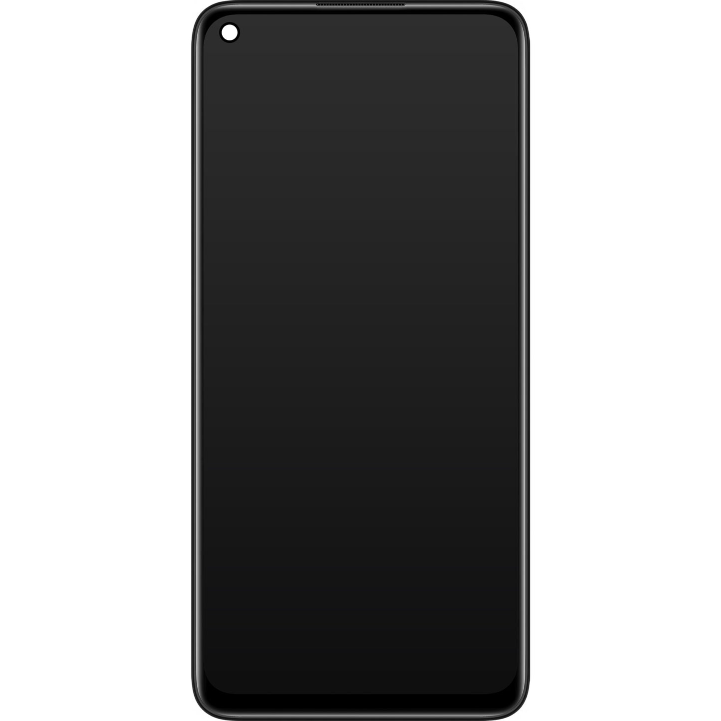 Xiaomi Redmi Note 9 Display with Touchscreen, with Frame, Black, Service Pack 560003J15S00