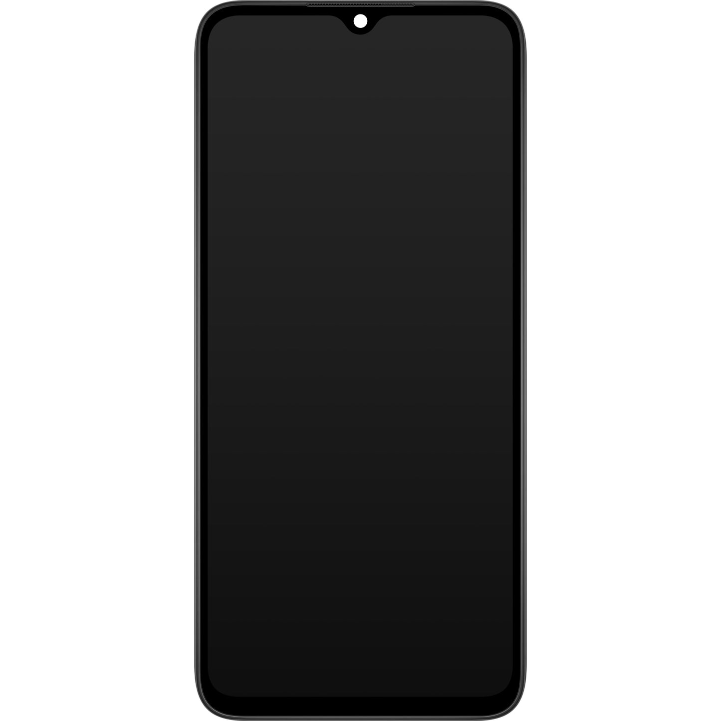 Xiaomi Redmi Redmi 9C NFC / 9C / 9A Touchscreen Display with Frame, Black, Service Pack 5600070C3L00