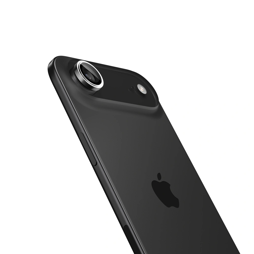 Spigen GlastR EZ FIT Optik Pro Rear Camera Protector for Apple iPhone 17 Air, Tempered Glass, Silver AGL10132