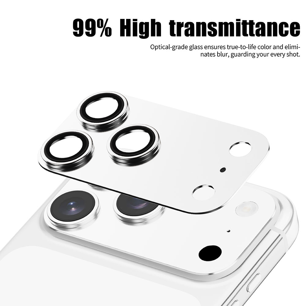 Lito Crown Halo AR + AF Rear Camera Protective Film for Apple iPhone 18 Pro, Tempered Glass, Blue