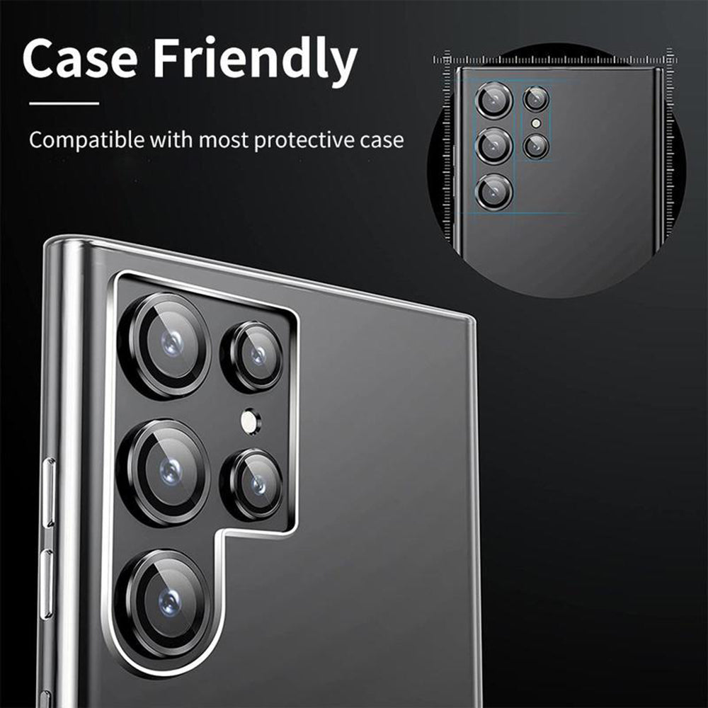 Lito S+ Rear Camera Protection Film for Samsung Galaxy S26 Ultra S948, Tempered Glass, Silver